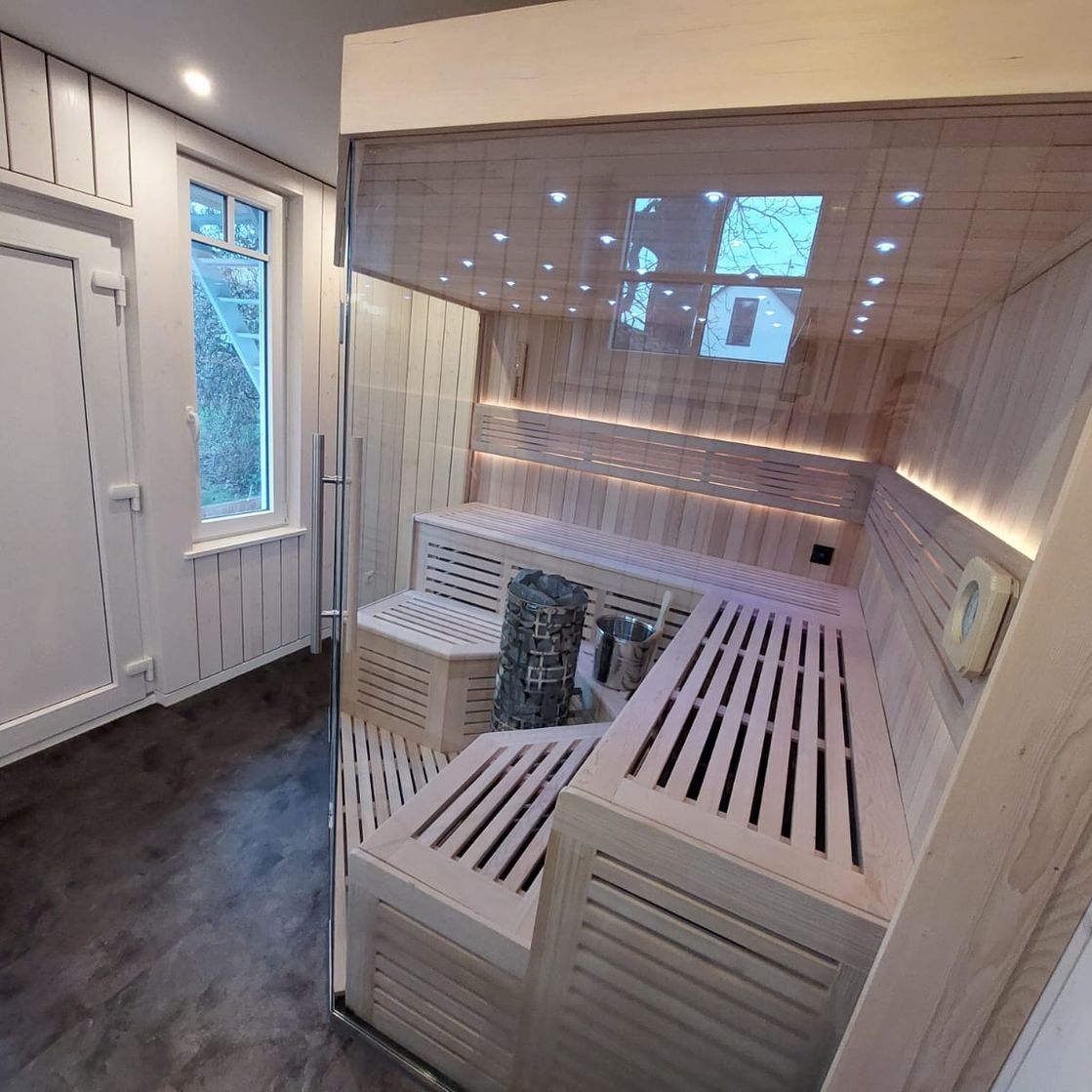 Schreinerei Bild Sauna